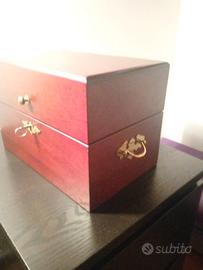 set decantér in cristallo Tudor england 