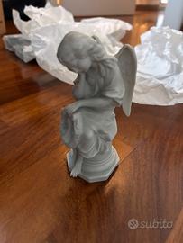 Statuina Angelo in Polvere di Marmo