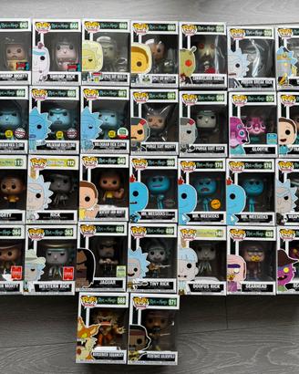 Funko pop rick e morty