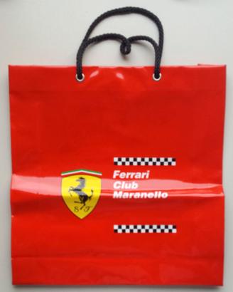 319 - BORSA CON MANICI - FERRARI CLUB MARANELLO