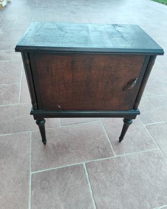 Comodino retro, anni 50, vintage