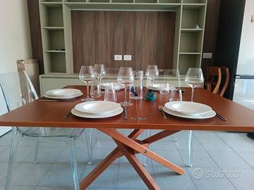 Tavolo Longhi legno richiudibile altezza regolabil
