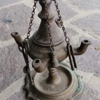 Incensiere antico in ottone