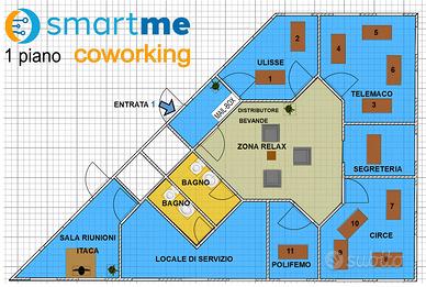 Uffici privati in Coworking