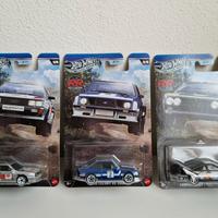 HOT WHEELS RALLY AUDI QUATTRO ESCORT LANCIA 037