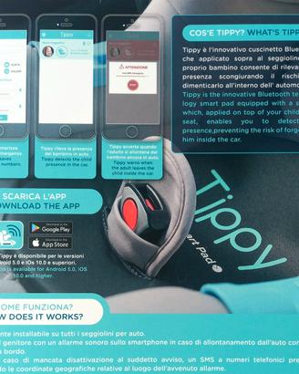 Tippy Smart Pad -Dispositivo anti abbandono.