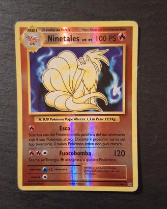 Ninetales (reverse holo) 15/108 (2016)