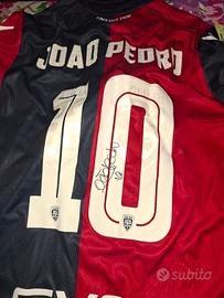 Maglia ufficiale Cagliari Calcio firmata 