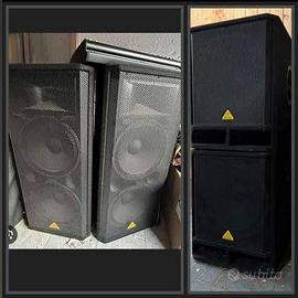 casse Behringer VP2520 VP1800S Impianto audio