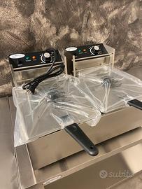 Friggitrice 6+6 LT elettrica professionale NUOVA