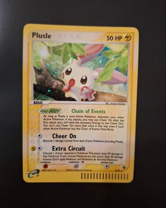 Plusle 8/97 - EX Dragon Holo