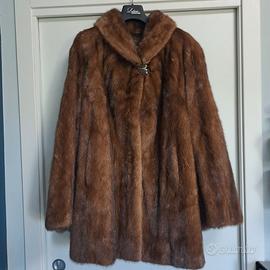 Pelliccia in visone pellic. artig. Cifaratti Roma