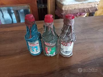 Tris Mignon Liquori Souvenir Umbri Vintage