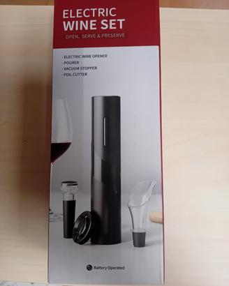 Electric Wine Set nuovo e imballato