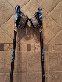 nordic walking bastoni LEKI in carbonio 115cm