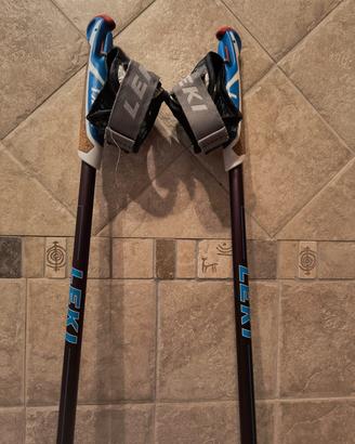 nordic walking bastoni LEKI in carbonio 115cm