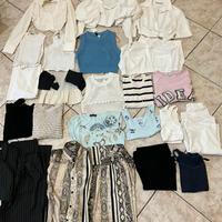 24 pezzi abbigliamento Zara e altri donna XS/S/M