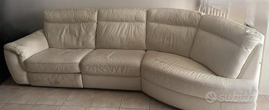 Divano in vera pelle