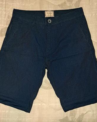 Pantaloncini blu a righe bianche Sea Barrier