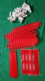 Subbuteo recinzione rossa fence sorround 