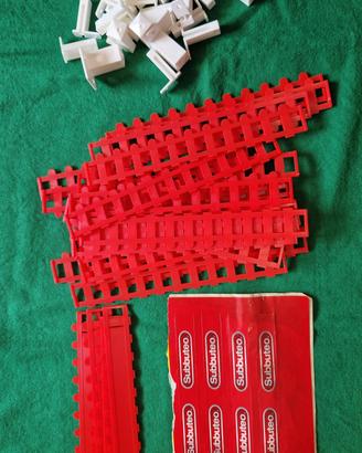 Subbuteo recinzione rossa fence sorround 