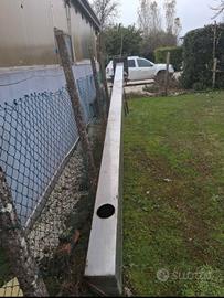 canna fumaria in acciaio