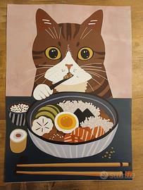 poster decorativo japan stile 