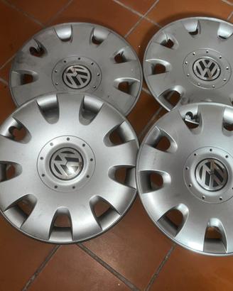 Set 4 Copricerchi Originali Volkswagen R15