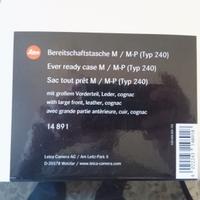 Custodia Leica 14891 per Leica M type 240