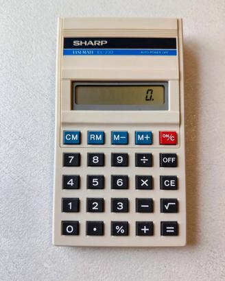 Calcolatrice Sharp vintage
