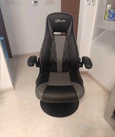 sedia gaming a piantana come Nuova 