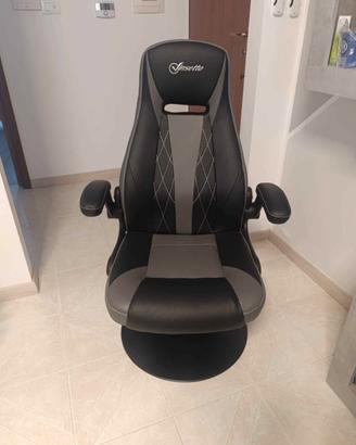 sedia gaming a piantana come Nuova 