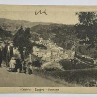 CARTOLINA ( CALABRIA ) LUNGRO PANORAMA FP VIAGGIAT