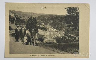 CARTOLINA ( CALABRIA ) LUNGRO PANORAMA FP VIAGGIAT