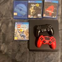 Ps4 slim con giochi