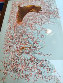 Piero Guccione quadro litografia
