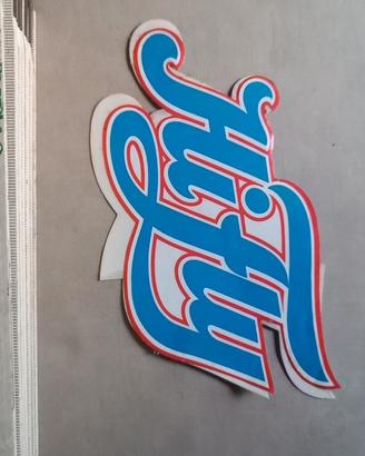 adesivo vintage hy fly windsurf 