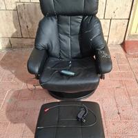 POUFF+POLTRONA MASSAGIANTE+RISCALDAMENTO.FUORIGROT