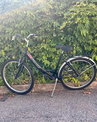 Bicicletta 26 donna citta portapacchi