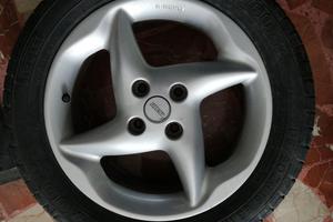 3 Ruote cerchi in lega originali fiat coupe