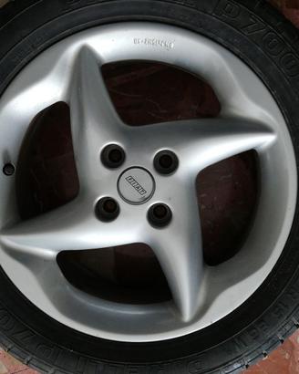 3 Ruote cerchi in lega originali fiat coupe