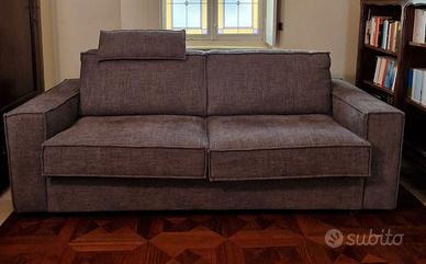 Divano letto matrimoniale, materasso imballato