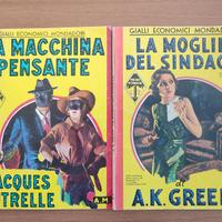 2  gialli economici Mondadori d'epoca