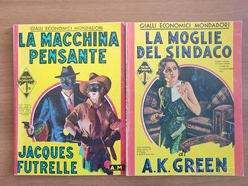 2  gialli economici Mondadori d'epoca