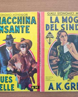 2  gialli economici Mondadori d'epoca