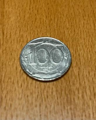 Moneta 100 lire anno 1996