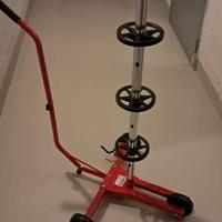 porta cerchi e gomme