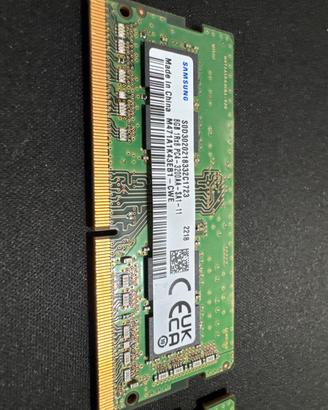 Kit ram 16Gb (2x8gb) DDR4 3200 mhz SODIMM