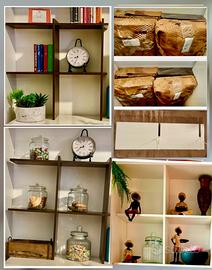4 Librerie modulabile e componibile 70 X 70 X 21 👇