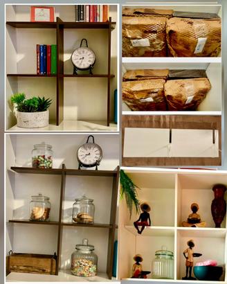 4 Librerie modulabile e componibile 70 X 70 X 21 👇
